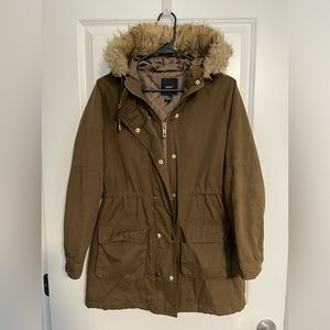 2 for $16, Forever 21 Green Jacket with Hood